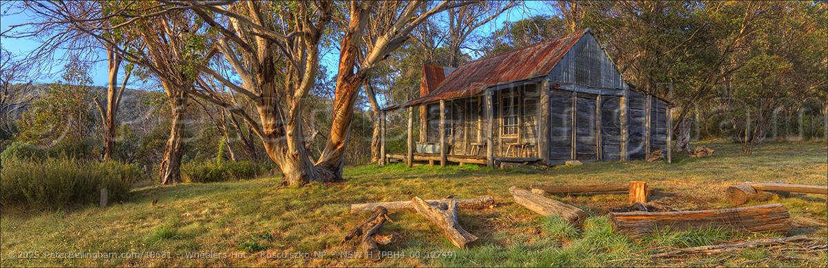 Peter Bellingham Photography Wheelers Hut - Koscuiszko NP - NSW H (PBH4 00 12749)